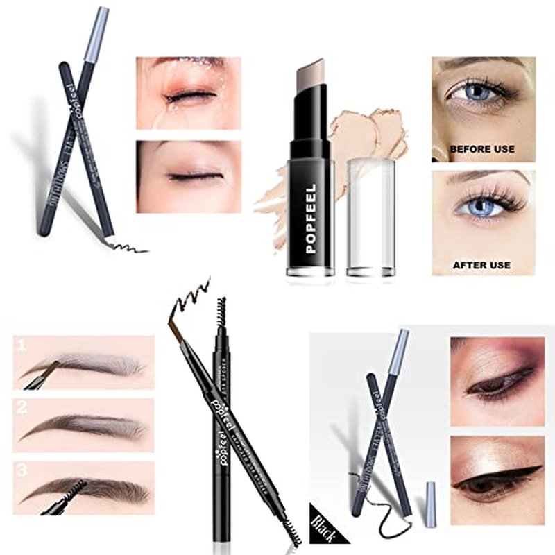 All in One Makeup Kit Makeup Kit for Women Full Kit Multipurpose Makeup Kit-Makeup Brush Set,Eyeshadow Palette,Lip Gloss Set, Makeup Bag,Eyebrow Pencil,Mascara and Face Makeup