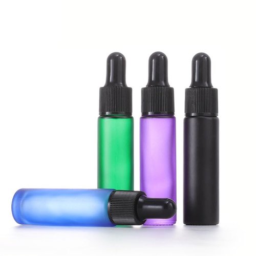 YORROR 10 Pcs 10ml Red Glass Dropper Bottle with Eye Dropper,Empty Refillable Dropper Bottle Travels Bottle for Essential Oils,Aromatherapy,Perfume,Cosmetic,Laboratory