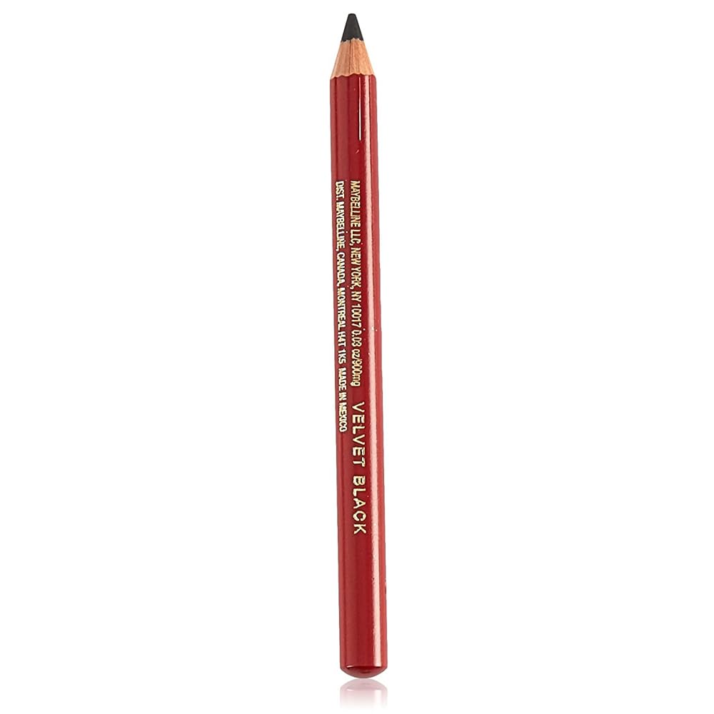 Maybelline Expert Eyes Twin Brow & Eye Pencil, Dark Brown [102], 0.06 oz (Pack of 6)
