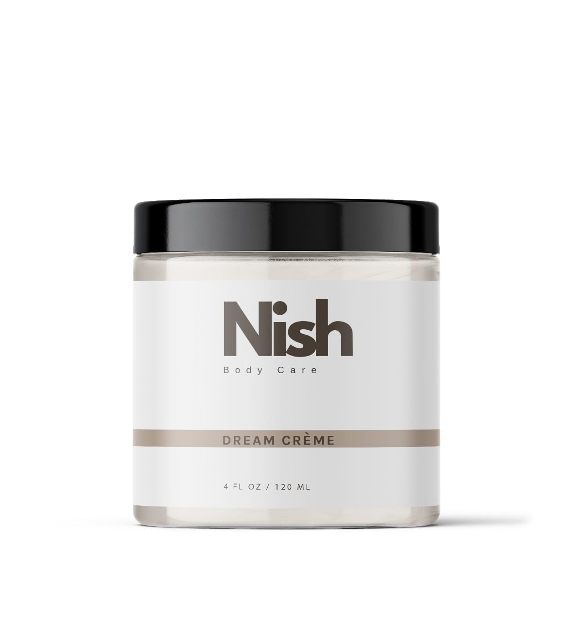 NISH body care Dream Crème - Overnight hydrating recovery crème, delivers intense hydration, restores skin while you sleep, fragrance free, non toxic, vegan & cruelty free.(4 oz.)