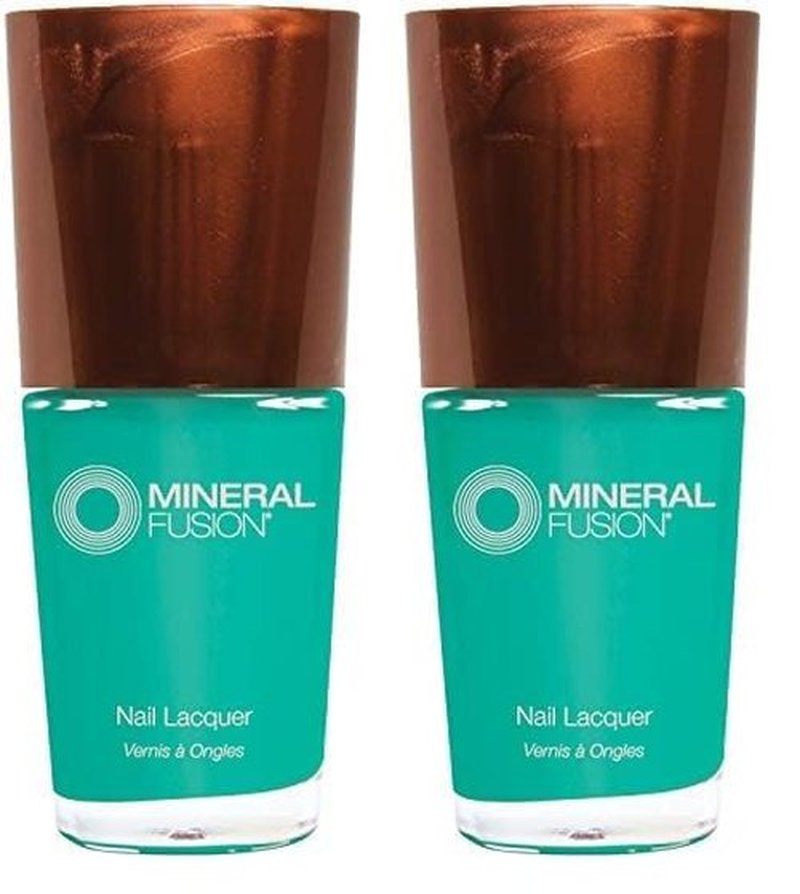 Mineral Fusion Nail Polish, Lagoon, 0.33 Ounce (Pack of 2)