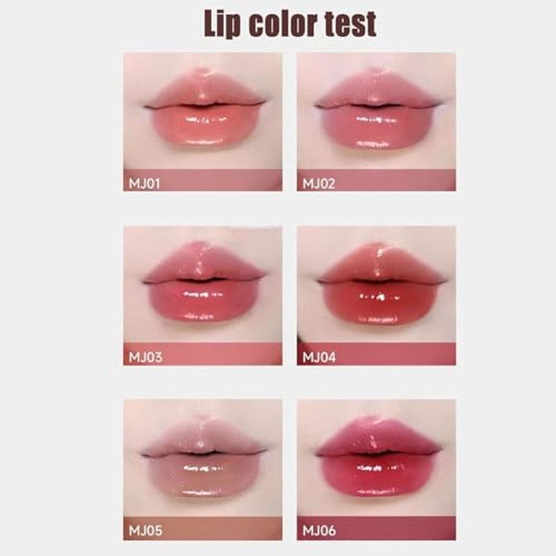Aztk Meltykiss Jelly Gloss Lipstick, Aztec Jelly Gloss Lipstick, Jelly Lipstick, Non-Stick Non-Fading Long-Lasting Lipstick, Waterproof Moisturizing Jelly Lip Gloss (A01, 1)