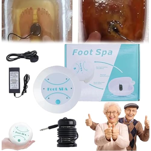 Biovita Wellness Ionic Foot Bath Upgraded, Biovita Ionic Foot Bath Detox Machine 2.0, Ion Cleanse Foot Detox Machine with Tub, Ionic Foot Detox Ionic Foot Spa for Home Use Salon Beauty (No Basin)