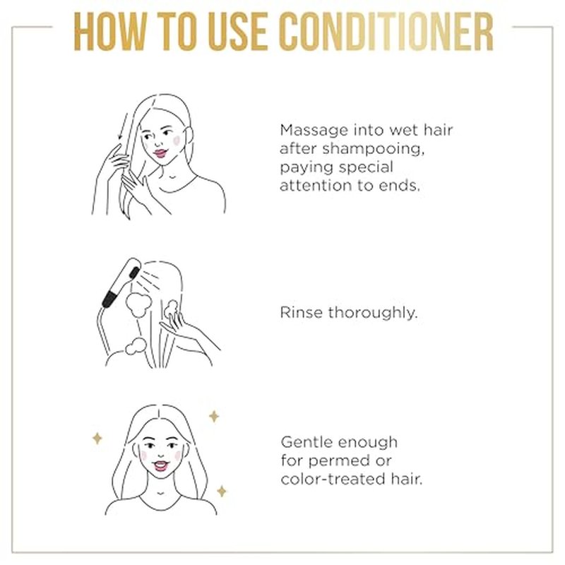 Pantene Pro-V Smooth & Sleek Conditioner, 24 Fl Oz, Pack of 1