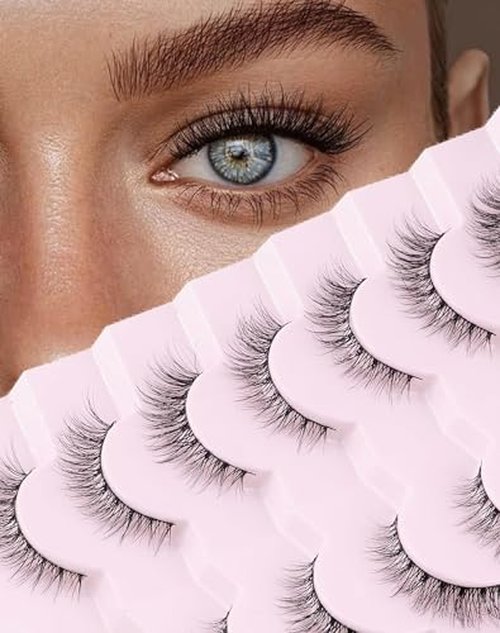 Bottom Lashes Bottom Eyelashes False Lower Lashes Fake Bottom Eyelashes 7 Pairs Bottom-9