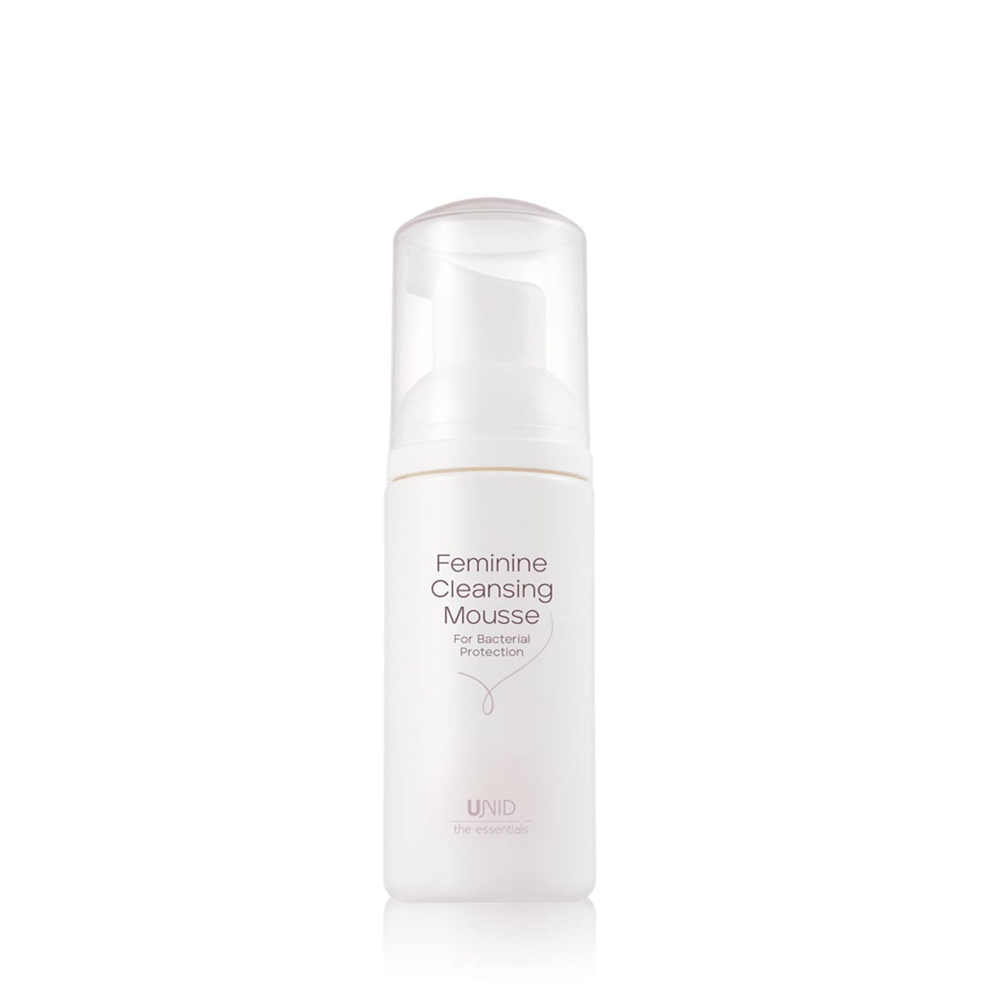 UNID Gentle Feminine Cleansing Mousse | pH Balanced Intimate Cleanser for Sensitive Skin | Reduces Odor and Itch | With Lactic Acid and Vitamin B5 | SLS Free, Fragrance Free | 1.69 Fl Oz (50mL)