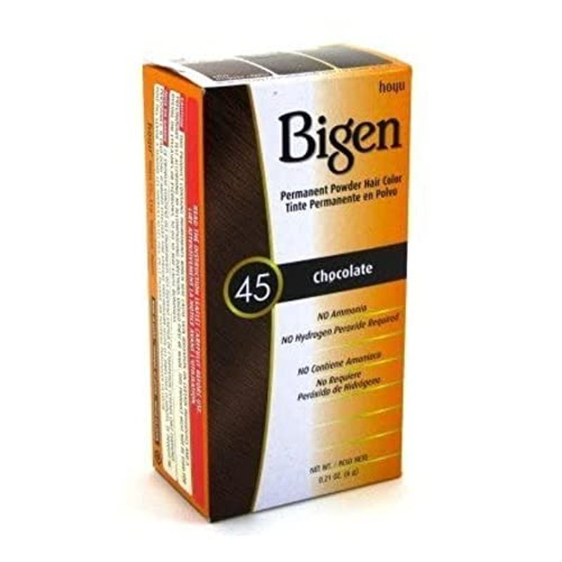 Bigen Powder Hair Color #58 Black Brown 0.21oz (2 Pack)