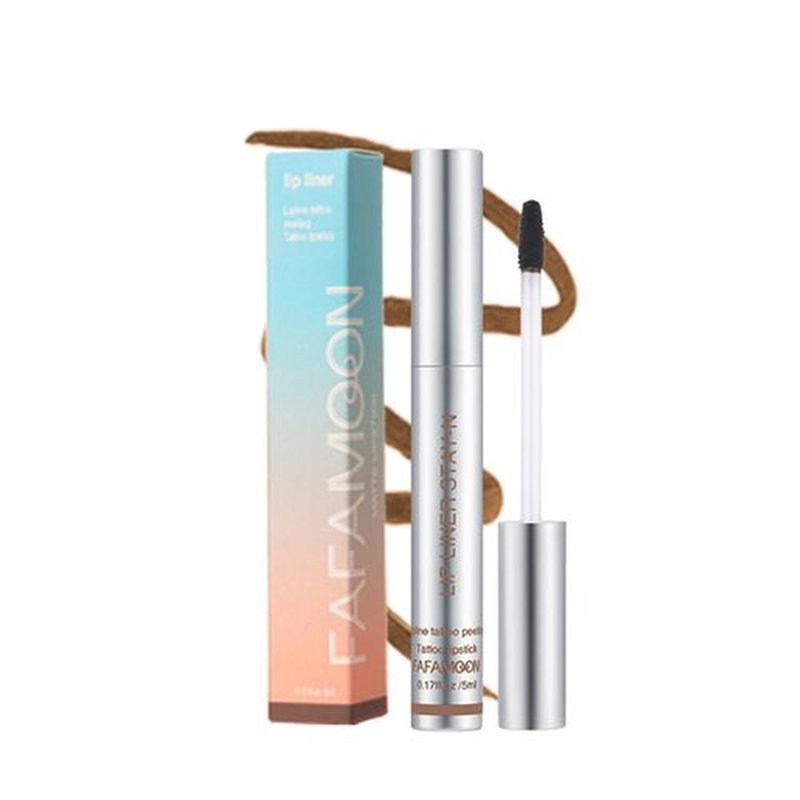 Peel Off Lip Liner Stain, Timbersonic Peel Off Lip Stain, Boulari Lip Stain Peel, Long-Lastin, Waterproof, Smudge-Proof Peel Off Lip Stain | Lightweight, Non-Sticky Lip Stain Peel Off (02#)