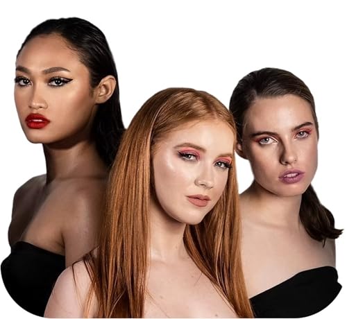 Provanity Cosmetics, Catfish Liquid Eyeliner, Smudge-Proof & Transfer Resistant, Waterproof, Clean, Vegan Formula - Blackout (Black), Mommy (Pink), and Sugar (White) (3 Pack)