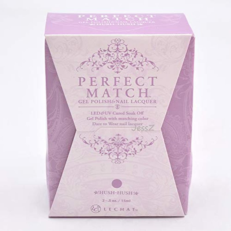 LECHAT Perfect Match Gel Polish, Hush-Hush, 0.5 fluid_ounces (PMS244)