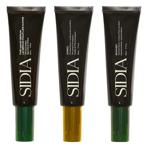 SIDIA - The Hand Serum | Cruelty-Free, Plant-Based, Clean Beauty (Soaked, 1.7 fl oz | 50 mL)