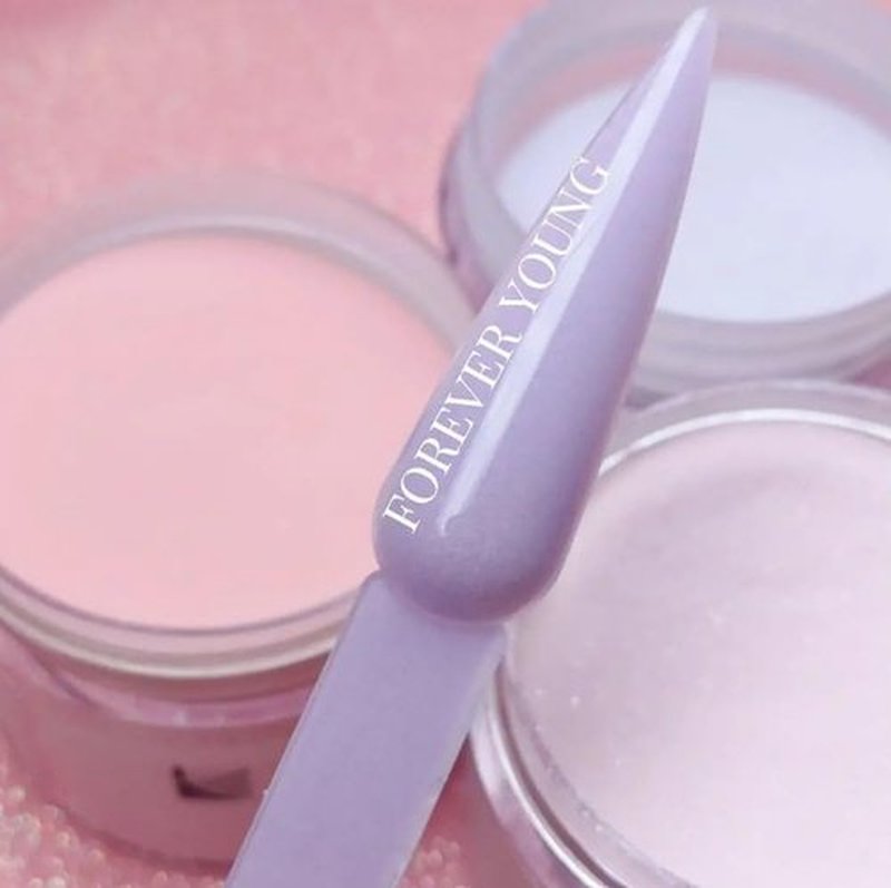 Tones Coverland Acrylic Nail Powder "Forever Young" - Limited Edition Acrylic Powder for Nail Design, Sculpting, and Masking Nail Bed Imperfections - Professional Acrylic Nail Supplies - (1.5 Oz)