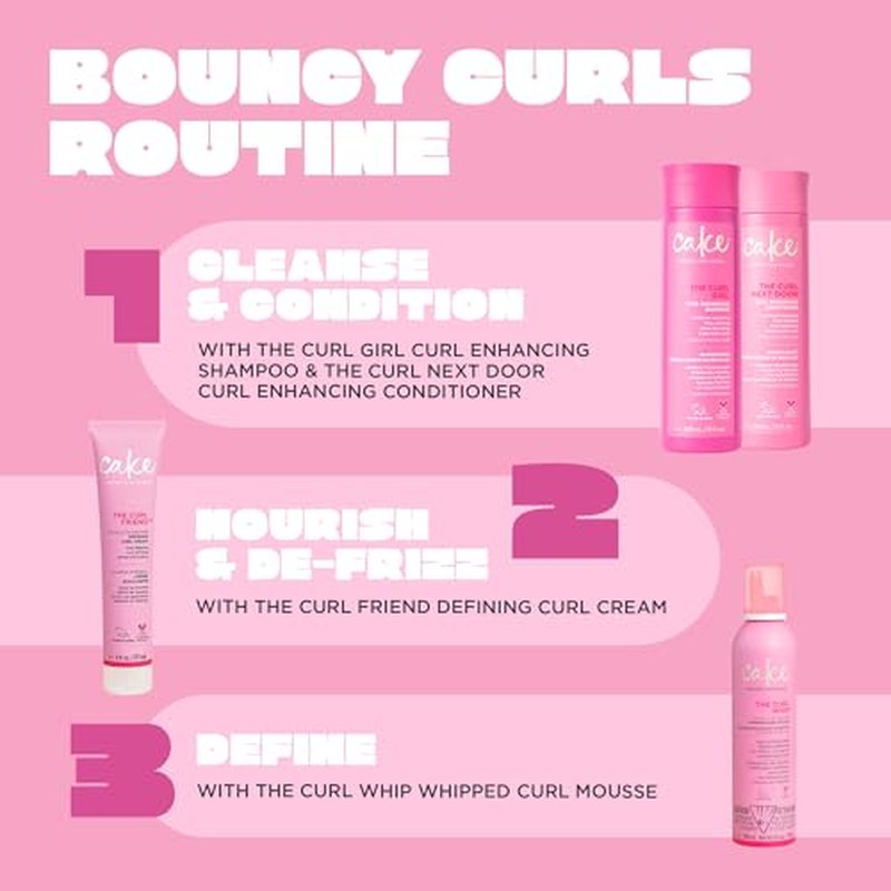 Cake Beauty The Curl Girl Curl Enhancing Shampoo, 10 Ounce