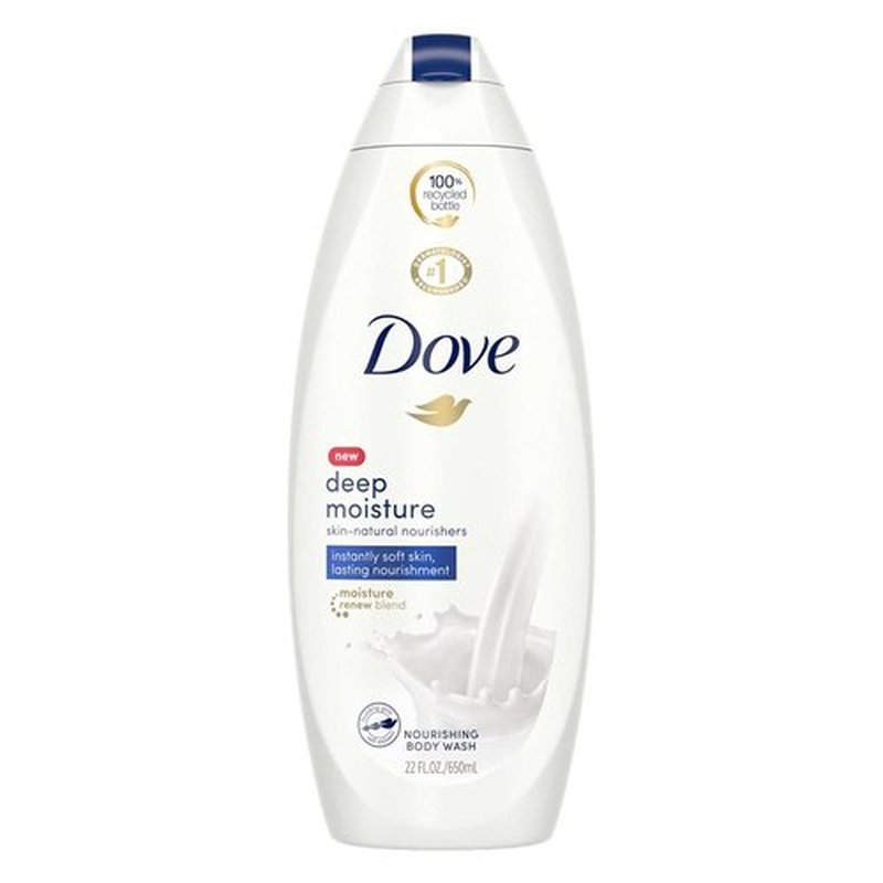 Dove Body Wash For Dry Skin Deep Moisture Hydrating Body Wash 22 oz (Pack of 1)