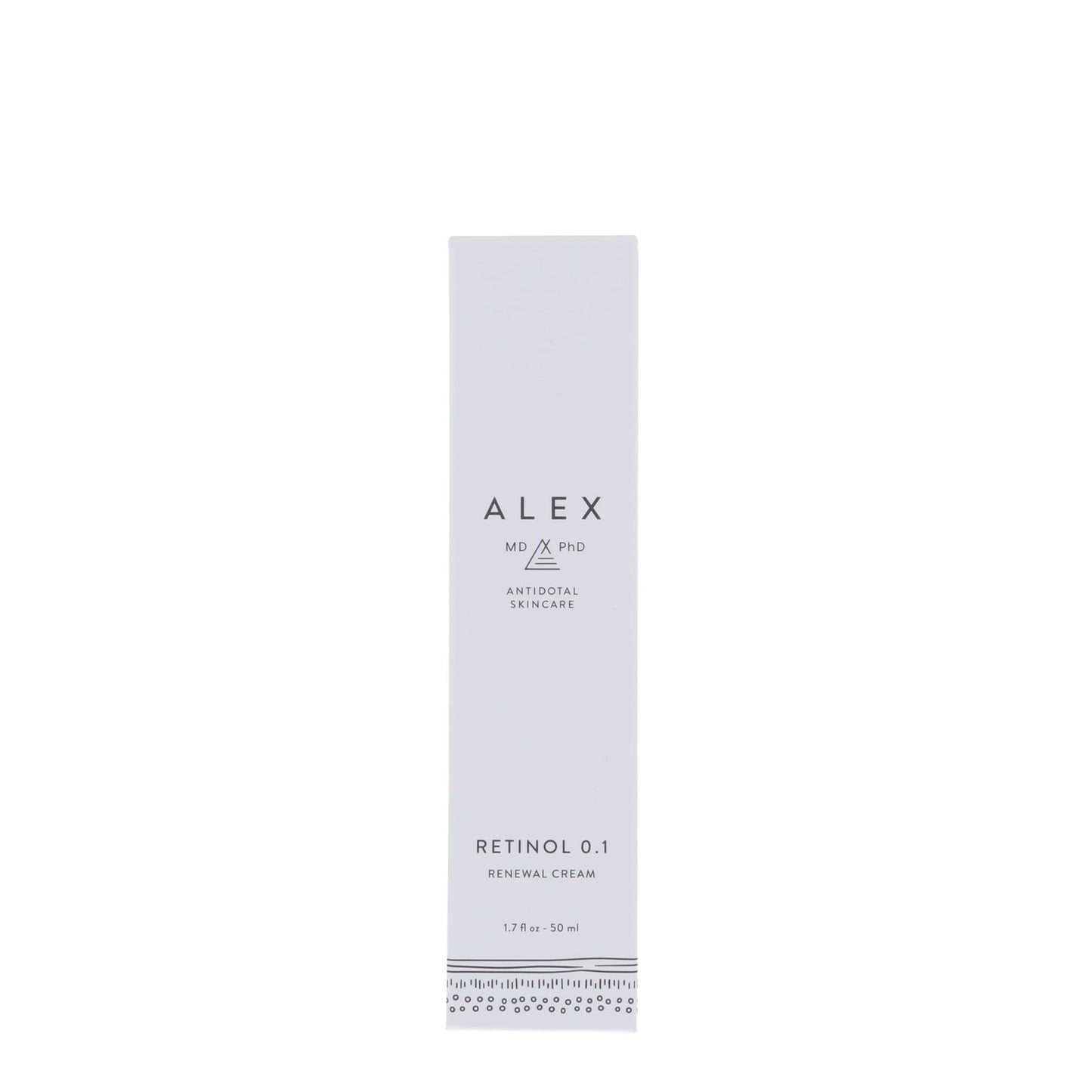 ALEX MD PhD Retinol 0.1 Renewal Cream with Bakuchiol, Niacinamide & 5 Ceramides – Anti-Aging and Texture Refining Night Moisturizer for Fine Lines, Uneven Tone & Post-Acne Marks – 1.7 fl oz