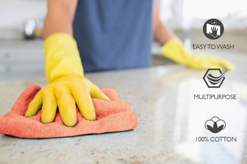 Premium Wash Cloths Pack of 12 (13" x 13" Inches)- 100% Combed Ring Spun Cotton WashCloth - Luxury Washcloths – Ultra Soft Face Towels - Highly Absorbent Wash Cloth for Face (Grey) (Coral)