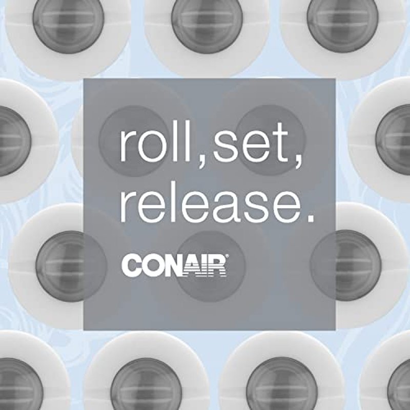 Wicked Glinda Hot Roller Set by Conair - Hot Rollers for Long, Medium, and All Hair - Hair Curler - Hair Roller Clips Included - 1 1/2-inch Rollers