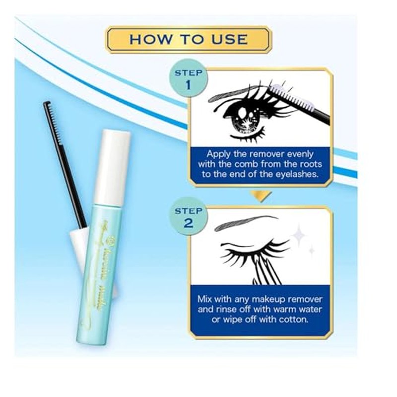 HEROINE MAKE by KISSME Mascara Duo Set | 2 Full-Size - Volumizing Eye Makeup & Curl, Waterproof Long-lasting False Eyelash Effect with Curvy Brush Advanced Film 01 Jet Black