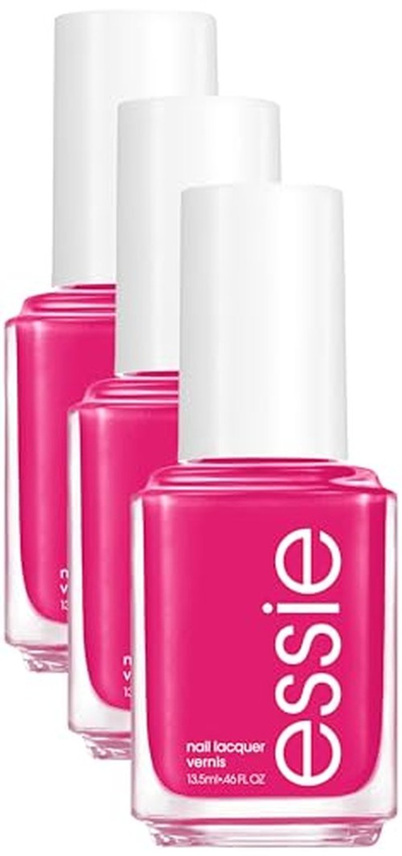 essie nail polish, Pencil Me In, Handmade With Love collection, magenta pink, 8-free vegan, 0.46 fl oz (Pack of 3)