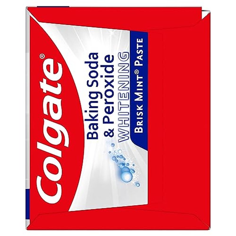 Colgate Baking Soda and Peroxide Whitening Toothpaste,2.5 ounce(pack of 6)