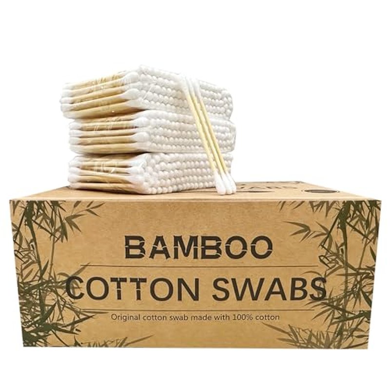 Bamboo Cotton Swabs, Wooden Cotton Swabs 1125pcs