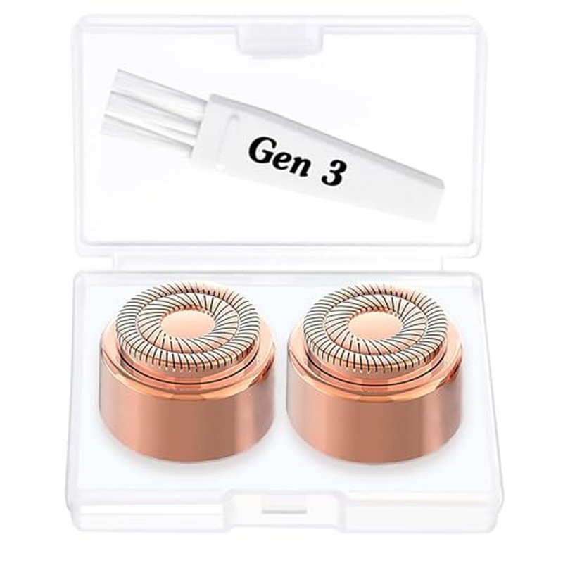 Replacement Head for Flawless Finishing Touch Gen 3 Facial Hair Remover - Precision Cutting 2-pc Pack