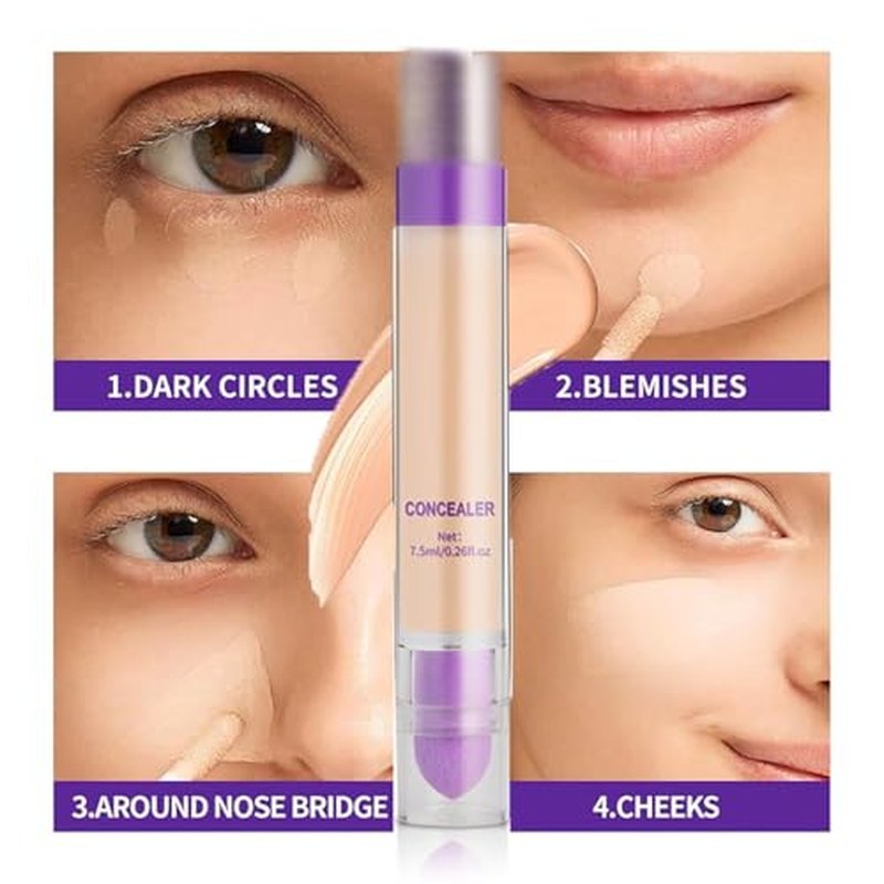 Diaoni Concealer,Diaoni Coverage Concealer,7.5ml Diaoni Concealer Stick, Diaoni High Coverage Concealer, Concealer Stick Full Coverage, Long-Lasting Waterproof Concealer (#01)