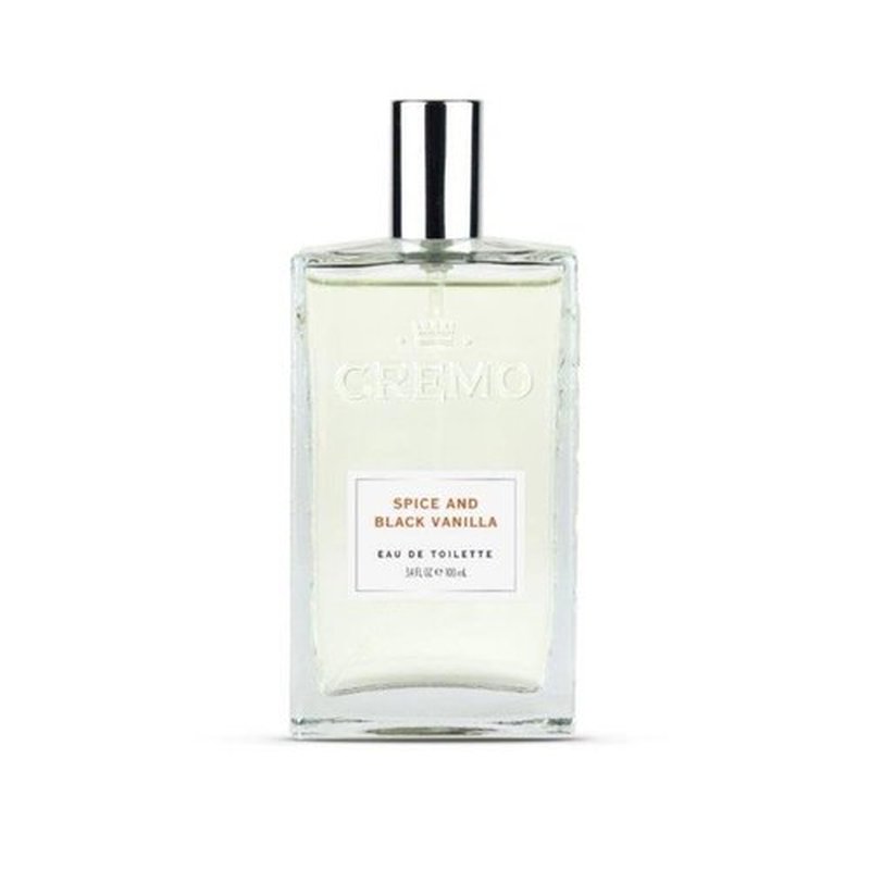 Cremo Cologne for Men - Spice & Black Vanilla Mens Cologne Spray - An Explosion of Vibrant Spices, Dark Woods and Black Vanilla, Fragrances For Men, 3.4 Fl Oz