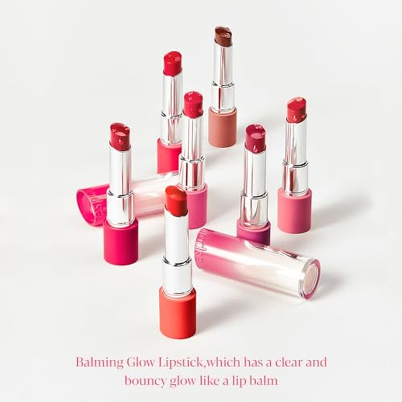 Espoir Lipstick Nowear Balming Glow #9 Persimmon 0.1oz | Lightweight Moisturizing Lip | Long-Lasting Vibrant Color | Non-Sticky Softness for Chapped Lip Balm | Vegan Cruelty-Free | Korean Lip Makeup