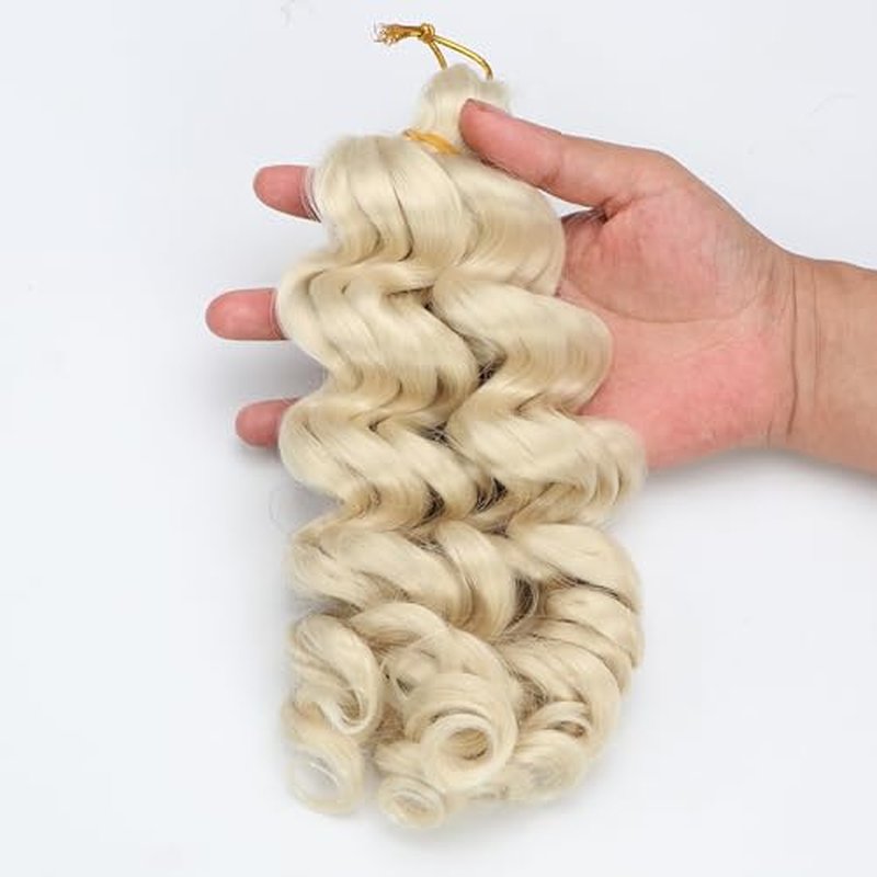 Short Length Italian Curl Synthetic Crochet Hair Goddess Box Braiding Boho Hairstyle 10inch 400gram Full Head Short Curly Braiding Hair (613#)