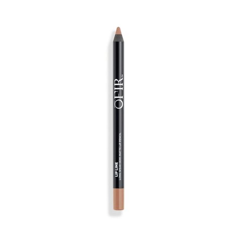 OFIR Longwear Demi-Matte Lip Line | Smudge-Proof, Easy Glide, Hydrating, Long-Lasting Color, Precise Application, Nude Brown Lip Liner Pencil for Defined Lips | 0.042 OZ