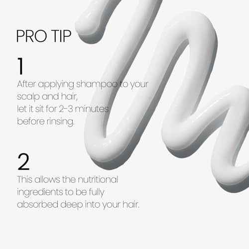 Scalp Strengthening Shampoo for Hair Growth & Anti-Loss | Vegan Ceramide Haircare Routine with Rosemary Oil, Biotin and Caffeine, Paraben Free, Korean, 13.5 Fl. oz.