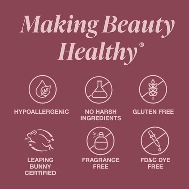 Mineral Fusion Lipstick, Vivid & Smudge-Free Lip Color with Avocado Oil, Cocoa Seed Butter & More, Long-Lasting Vegan Lipstick, FD&C Dye-Free, Cruelty-Free, Paraben-Free, Gluten Free, Berry Smash
