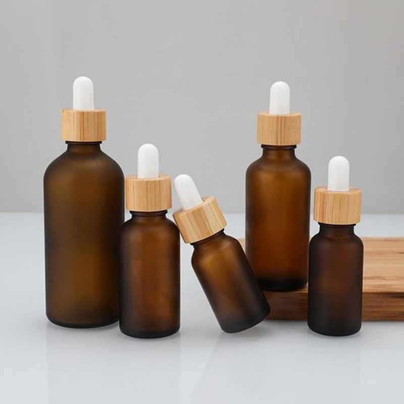 YORROR 10 Pack 10ml Glass Dropper Bottle,Empty Refillable Amber Dropper Bottle Travels Bottle for Essential Oils, Aromatherapy,Perfume,Cosmetic,Laboratory