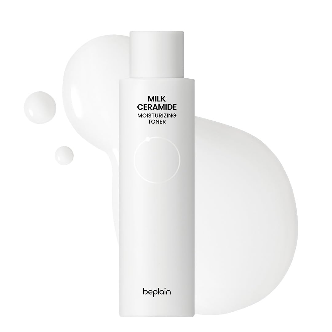 beplain Milk Ceramide Moisturizing Toner, CICA Sensitive Skin, 5.07 fl oz
