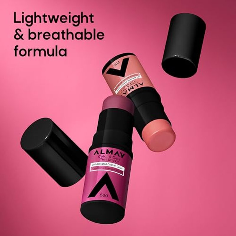 Almay Color & Care Tint Stick Blush, 200 Coral Flush, 0.25 oz