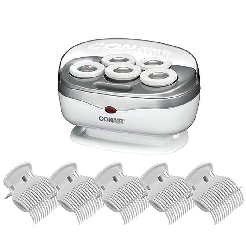 Wicked Glinda Hot Roller Set by Conair - Hot Rollers for Long, Medium, and All Hair - Hair Curler - Hair Roller Clips Included - 1 1/2-inch Rollers