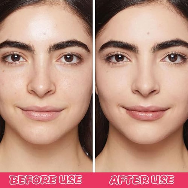 Blurring Setting Powder, 2025 New Waterproof Setting Powder Pink Setting Powder Makeup for All Skin Tones (01#, M)