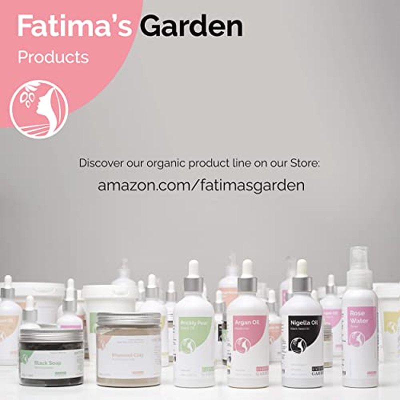 Fatima's Garden Exfoliating Kessa Glove - Natural Spa Scrubber, Black (1 Glove)