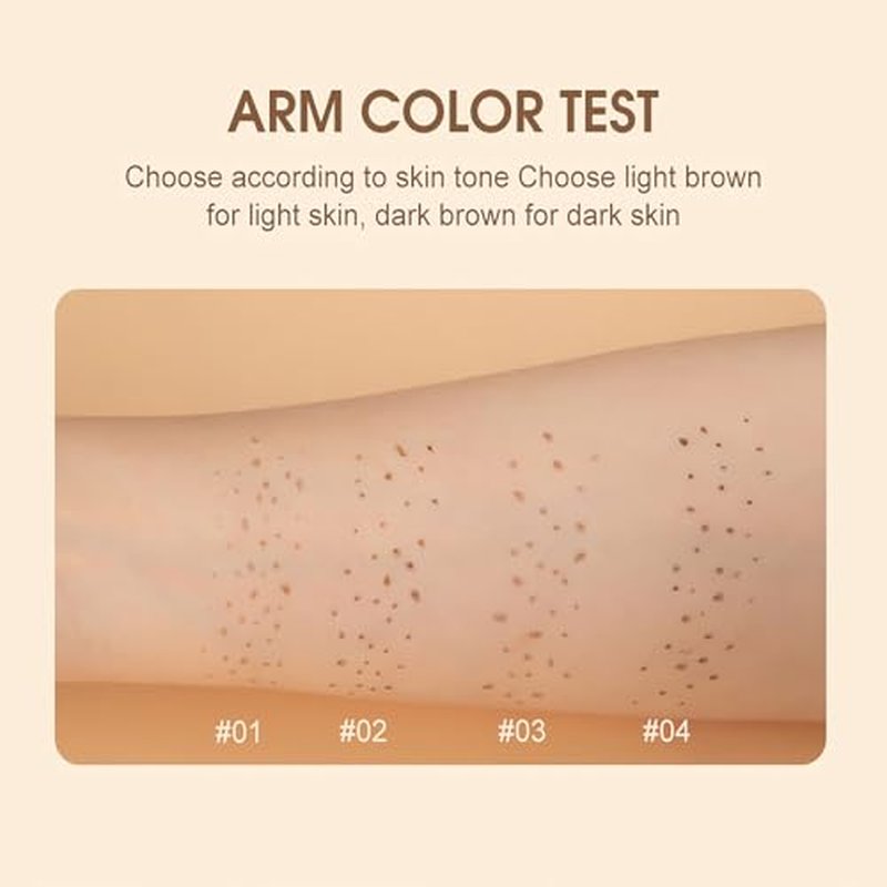 Melsintern Natural Coffee Freckle Pen，Natural Freckles Makeup Pen, Lifelike Freckle, Face Tattoo Freckle Stamp,Long Lasting Quick Dry Waterproof Freckles Makeup,Freckles FaceTattoo，Freckle Pencils