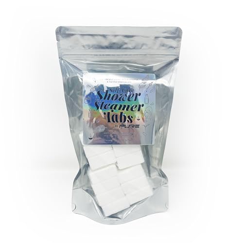 Pure Athlete Aromatherapy Shower Steamer Pack - Made in USA for Stress Relief, Sports Recovery, Wellness Gifts for Women & Men, Dorm Room Gifts, Essential Oils for Relaxation