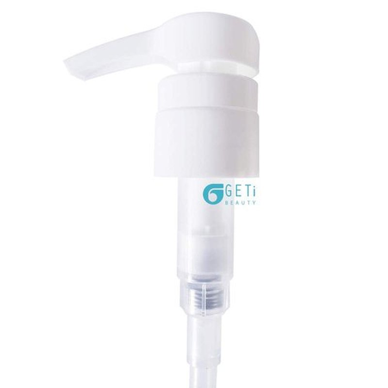 12-Pack Liter 33.8 oz Shampoo Conditioner Pump Dispenser | Fits Most Liter Professional Brand Shampoo and Conditioner Containers with a 1-inch Diameter Opening | White | 4cc per Pump | by Geti Beauty
