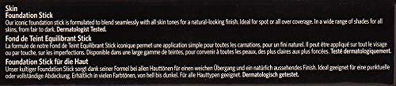 Bobbi Brown Skin Foundation Stick, 10-25 Cool Espresso, 0.31 Ounce