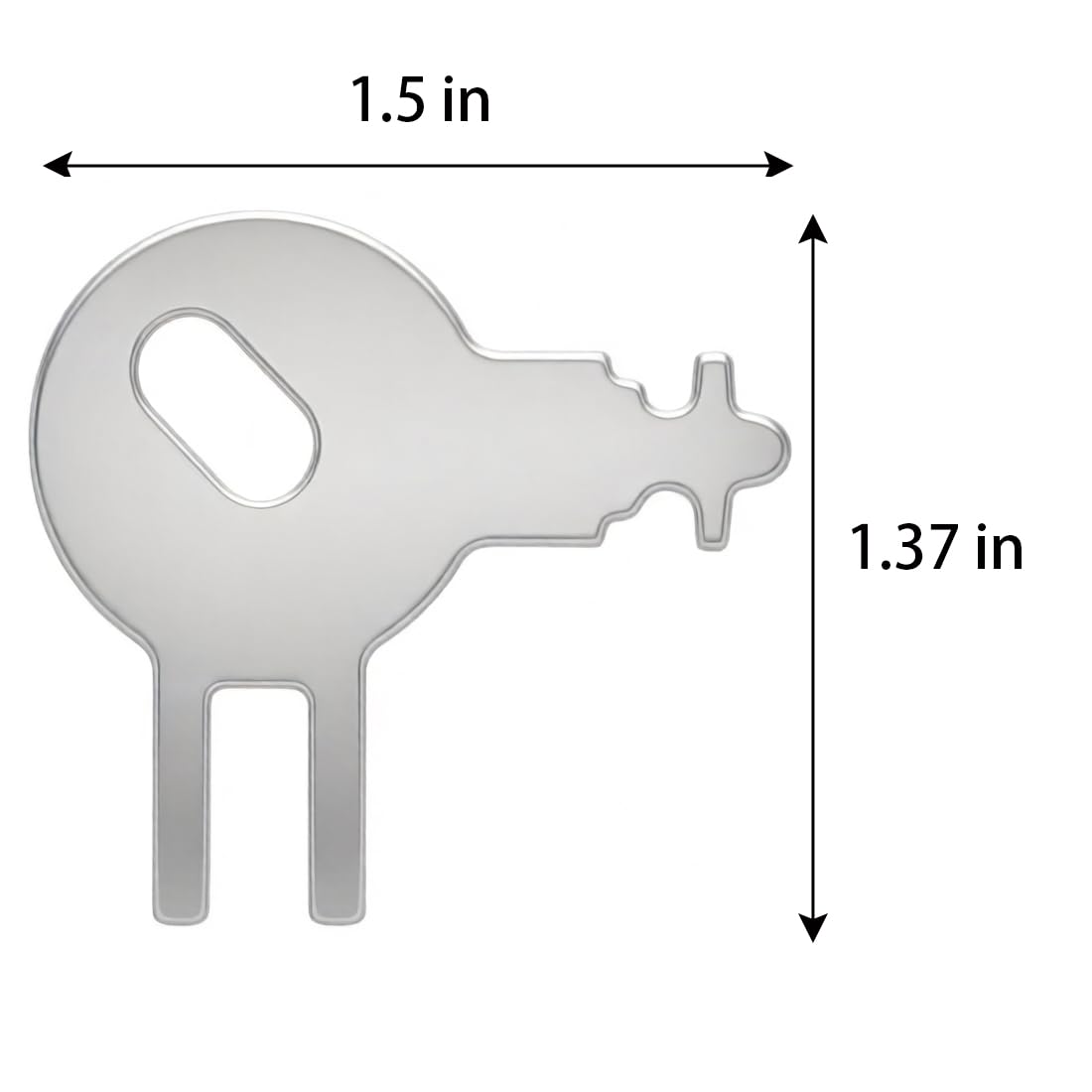 5PCS Paper Towel and Soap Dispenser Replacement Keys Compatible with Tork Models 70WM1 83TR 87T and Select Von Drehle Palmer and Cintas Dispensers