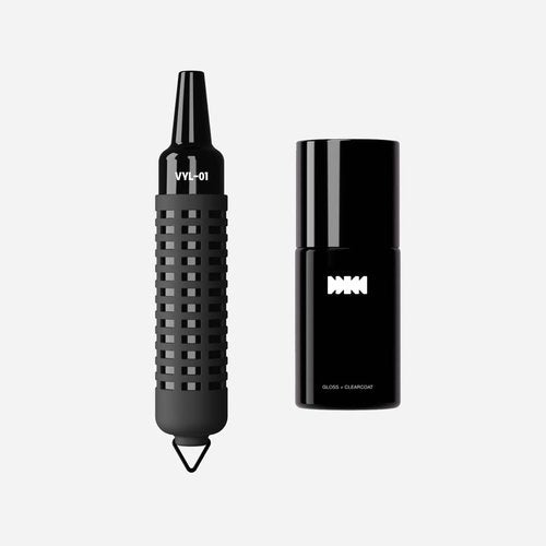 VYL 01 – Nail Polish Paint Pen | Gloss & Matte Black | Topcoat Included | Nail Graffiti Art Design Pen | Quick Drying, Vegan, Non-Toxic (Gloss Black)