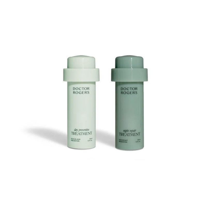 Doctor Rogers Advanced Duo Refills - Day & Night Skin Treatment Cartridges | 1 Ounce Each