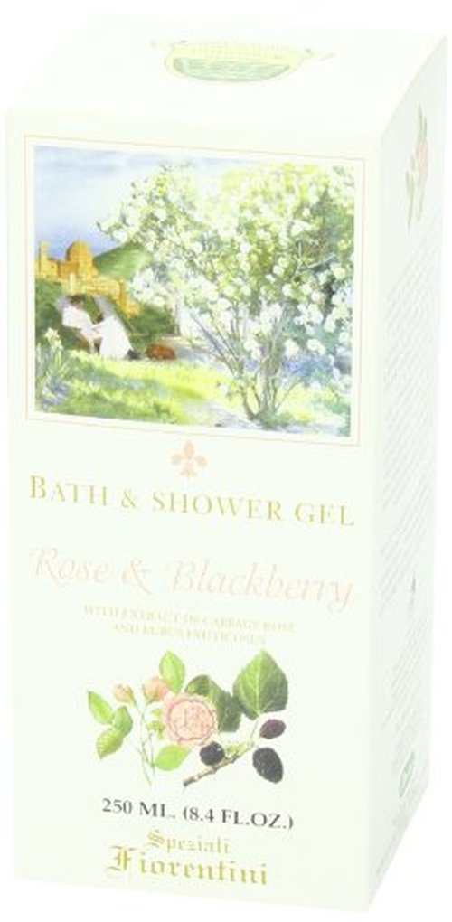 Speziali Fiorentini Bath/Shower Gel, Rose and Blackberry, 8.4 Ounce