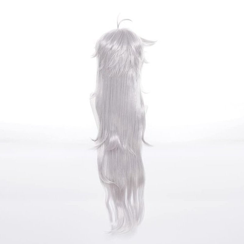Mystylecos Anime Razor Cosplay Wigs Genshin Impact Silver White Wig Long Layered Fluffy Cosplay Wig