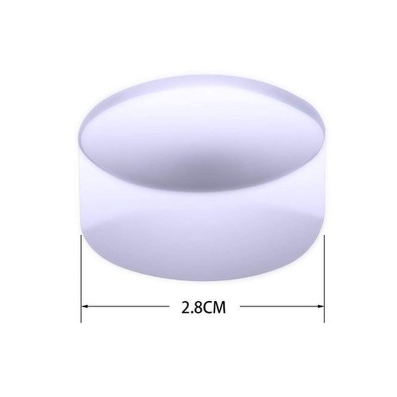 LiBiuty 2Pcs Dual Head Clear Jelly Nail Art Stamper Set 2 Scraper with Extra 8Pcs Silicone Heads Manicure Nail Art Tool