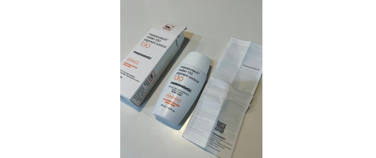 Mesoesetic Melan 130 Pigment Control Tinted Sunscreen, SPF 50+, Sun Protection